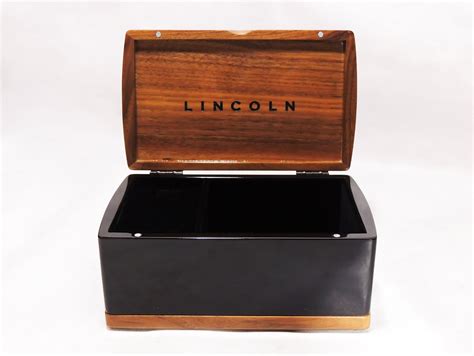 Vintage Lincoln Cars Jewelry Accessory Storage Box 